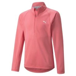 Puma Girls' 1/4 Zip Pullover