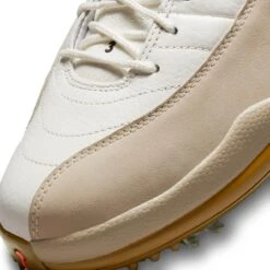 Nike Air Jordan XII G Spiked Golf Shoe - White/Beige -Best Golf Beige 6