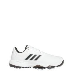ADIDAS Men's Bounce 3.0 Spiked Golf Shoe - White/Black