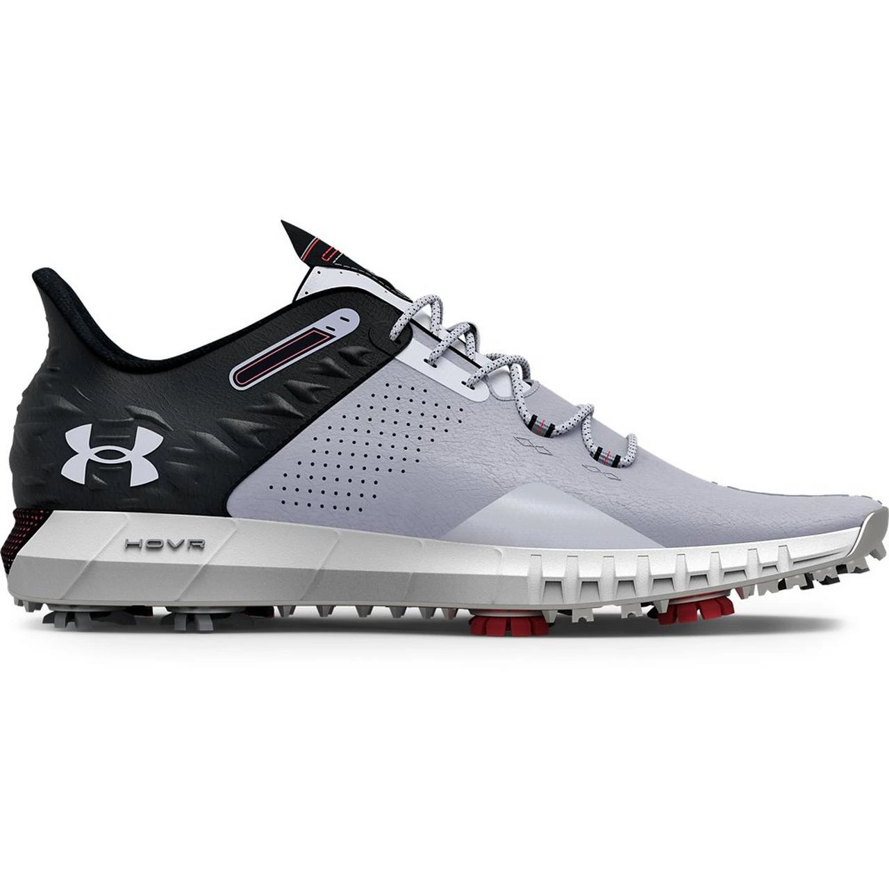 Under Armour Men's HOVR Drive 2 Spiked Golf Shoe - Grey/Black 1 Under Armour Men's HOVR Drive 2 Spiked Golf Shoe - Grey/Black