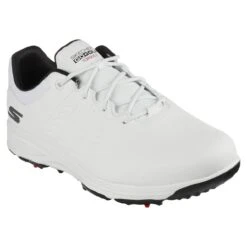 Skechers Men's Go Golf Torque 2 Spiked Golf Shoe - White/Black 8 Skechers Men's Go Golf Torque 2 Spiked Golf Shoe - White/Black -Best Golf Black 38