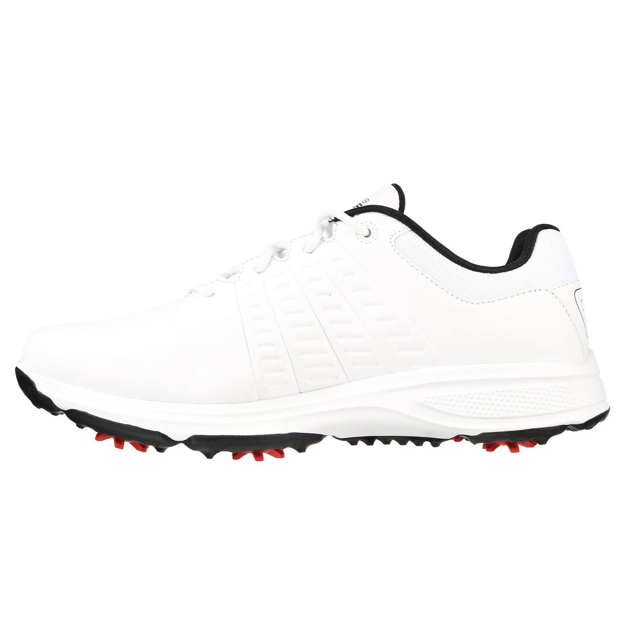 Skechers Men's Go Golf Torque 2 Spiked Golf Shoe - White/Black 5 Skechers Men's Go Golf Torque 2 Spiked Golf Shoe - White/Black - Image 5