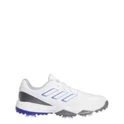 ADIDAS Junior ZG23 Spiked Golf Shoe - White/Blue