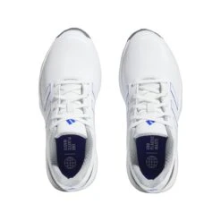 ADIDAS Junior ZG23 Spiked Golf Shoe - White/Blue 8 ADIDAS Junior ZG23 Spiked Golf Shoe - White/Blue -Best Golf Blue 46