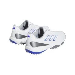 ADIDAS Junior ZG23 Spiked Golf Shoe - White/Blue 9 ADIDAS Junior ZG23 Spiked Golf Shoe - White/Blue -Best Golf Blue 47