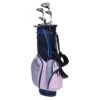Ashley 11PC Package Set With Stand Bag - Navy/Blush