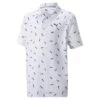 Puma Boys' Popsi-Cool Short Sleeve Polo