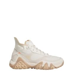 ADIDAS Men's AdiCross HI Spikeless Golf Shoe - White/Brown