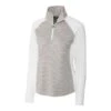 Cutter & Buck Women's Forge Tonal Stripe Half Zip