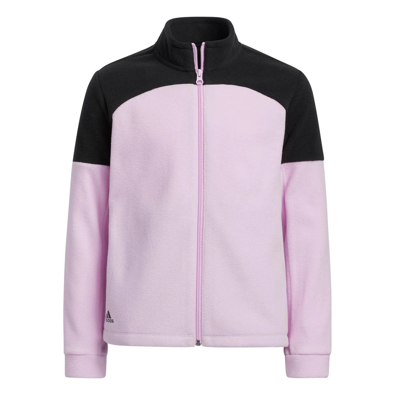 ADIDAS Girl's Colourblock Full Zip Sweater 1 ADIDAS Girl's Colourblock Full Zip Sweater