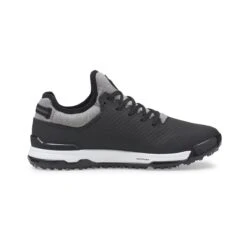 Puma Men's PROADAPT Alphacat Spikeless Golf Shoe- Black/Grey -Best Golf Grey 4
