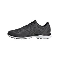 ADIDAS Women's ALPHAFLEX Sport Spikeless Golf Shoe - Black/Grey 19 ADIDAS Women's ALPHAFLEX Sport Spikeless Golf Shoe - Black/Grey -Best Golf Grey 52