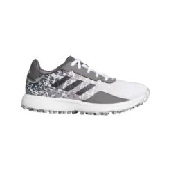 ADIDAS Junior S2G Spikeless Golf Shoe - White/Grey