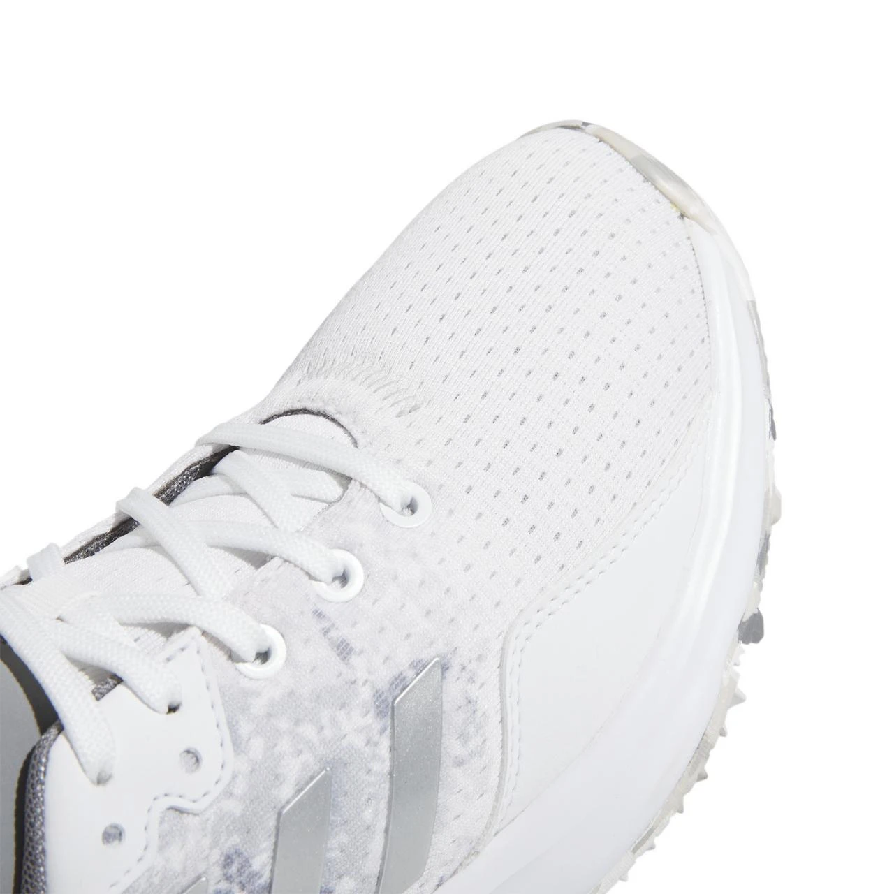 ADIDAS Junior S2G SL Spikeless Golf Shoe - White/Grey 5 ADIDAS Junior S2G SL Spikeless Golf Shoe - White/Grey - Image 5