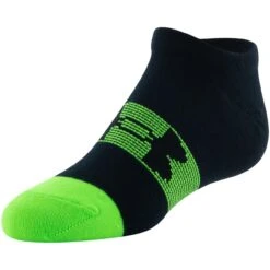 Under Armour Junior Essential Lite No Show Socks - 6 Pack -Best Golf Junior Essential Lite No Show Socks 6 Pack 14