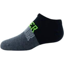 Under Armour Junior Essential Lite No Show Socks - 6 Pack -Best Golf Junior Essential Lite No Show Socks 6 Pack 7
