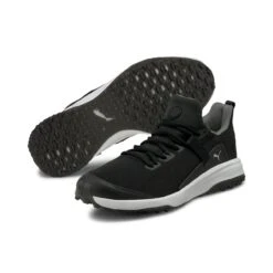Puma Junior Fusion EVO Spikeless Golf Shoe - Black -Best Golf Junior Fusion EVO Spikeless Golf Shoe Black 4