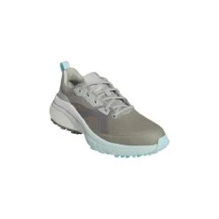 ADIDAS Women's SolarMotion Spikeless Golf Shoe - White/Light Blue -Best Golf Light Blue 4