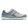FootJoy Women's Pro SL Spikeless Golf Shoe - Grey/Light Blue
