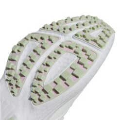 ADIDAS Women's SolarMotion Spikeless Golf Shoe - White/Light Green -Best Golf Light Green 7