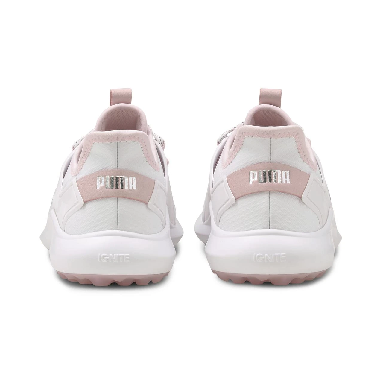 Puma Women's Ignite Fasten 8 Spikeless Golf Shoe - White/Light Pink 4 Puma Women's Ignite Fasten 8 Spikeless Golf Shoe - White/Light Pink - Image 4