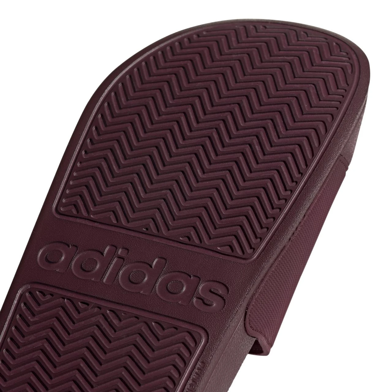 ADIDAS Men's Adilette Slides - Dark Red 10 ADIDAS Men's Adilette Slides - Dark Red - Image 10