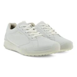 ECCO Men's BIOM Hybrid Spikeless Golf Shoe - White -Best Golf Mens BIOM Hybrid Spikeless Golf Shoe White 7