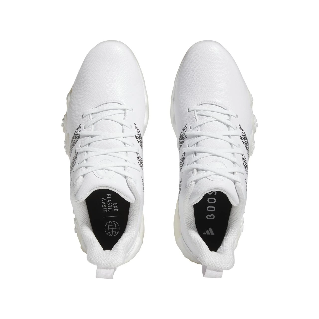 ADIDAS Men's CODECHAOS 22 LUX Spikeless Golf Shoe - White 3 ADIDAS Men's CODECHAOS 22 LUX Spikeless Golf Shoe - White - Image 3