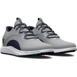 Under Armour Men's Charged Draw 2 SL Spikeless Golf Shoe - Grey -Best Golf Mens Charged Draw 2 SL Spikeless Golf Shoe Grey 2