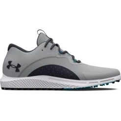 Under Armour Men's Charged Draw 2 SL Spikeless Golf Shoe - Grey