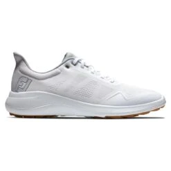 FootJoy Men's Flex Spikeless Golf Shoe - White