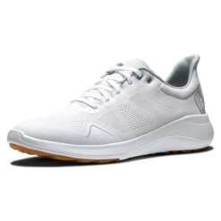 FootJoy Men's Flex Spikeless Golf Shoe - White -Best Golf Mens Flex Spikeless Golf Shoe White 5