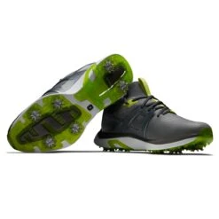 FootJoy Men's Hyperflex Spiked Golf Shoe - Grey 10 FootJoy Men's Hyperflex Spiked Golf Shoe - Grey -Best Golf Mens Hyperflex Spiked Golf Shoe Grey 3