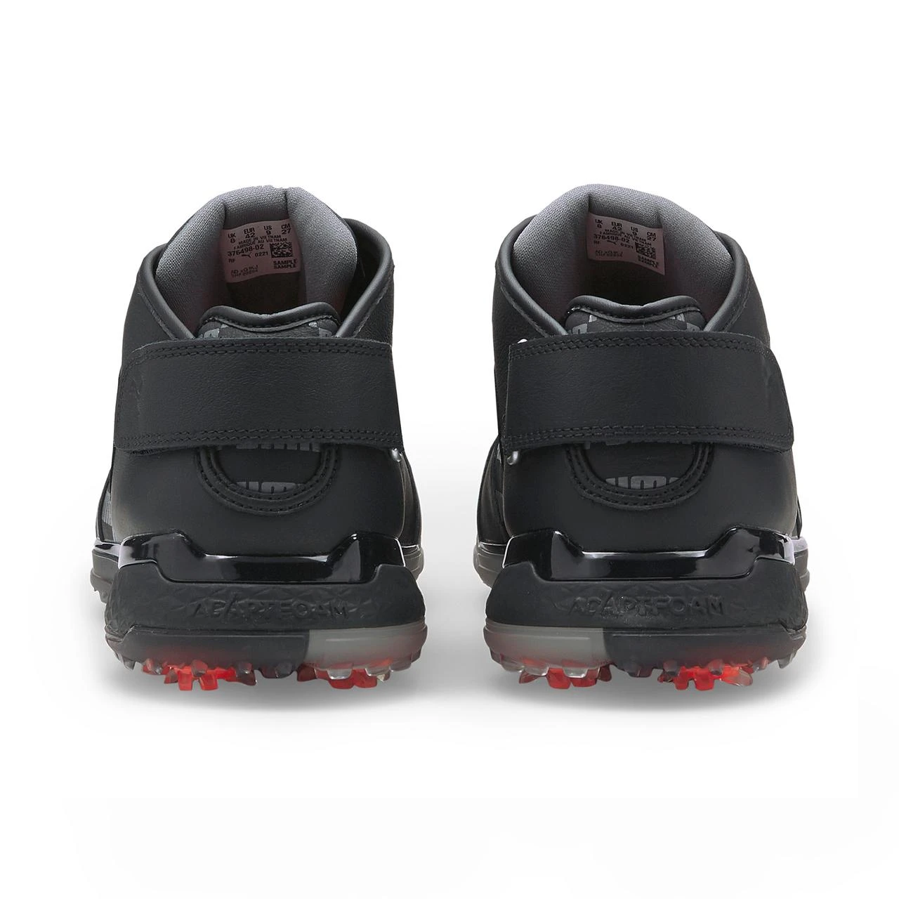 Puma Men's PROAdapt Delta Mid Spiked Golf Shoe - Black 6 Puma Men's PROAdapt Delta Mid Spiked Golf Shoe - Black - Image 6