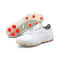Puma Men's PROAdapt Delta Spiked Golf Shoe - White -Best Golf Mens PROAdapt Delta Spiked Golf Shoe White 3