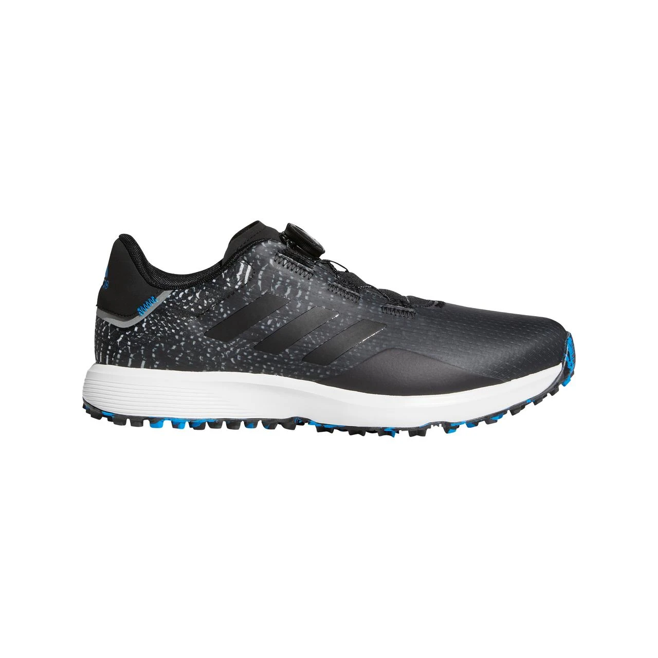 ADIDAS Men's S2G BOA Spikeless Golf Shoe - Black 1 ADIDAS Men's S2G BOA Spikeless Golf Shoe - Black