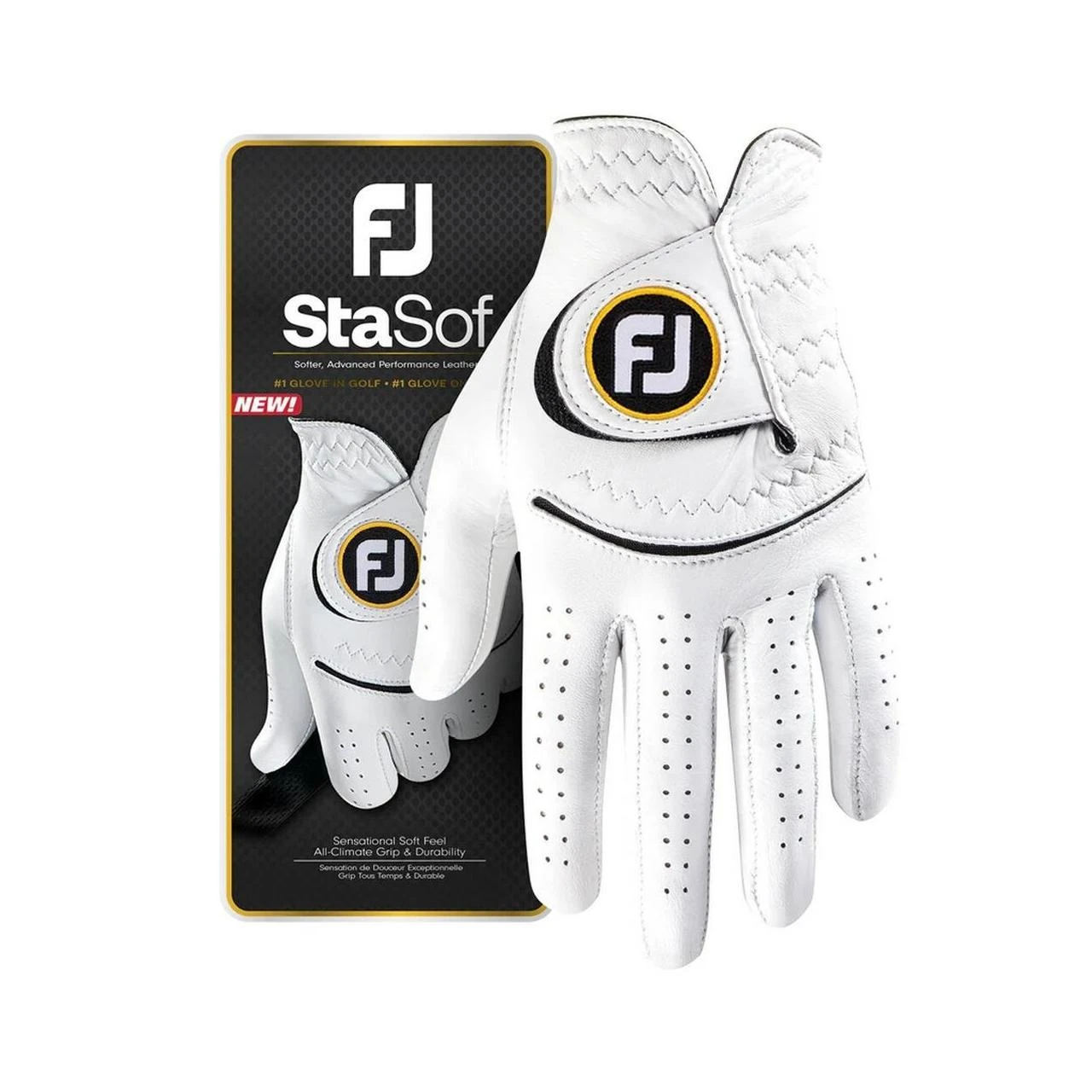 FootJoy Men's StaSof Golf Glove - Left Hand Cadet 2 FootJoy Men's StaSof Golf Glove - Left Hand Cadet - Image 2