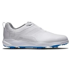 FootJoy Men's EComfort Spiked Golf Shoe - White