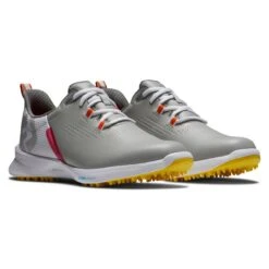 FootJoy Women's Fuel Spikeless Golf Shoe -Grey/Multi -Best Golf Multi 15