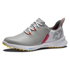 FootJoy Women's Fuel Spikeless Golf Shoe -Grey/Multi -Best Golf Multi 17