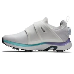 FootJoy Women's Hyperflex BOA Spiked Golf Shoe - White/Multi -Best Golf Multi 23