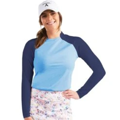 Antigua Women's Veil Long Sleeve Polo