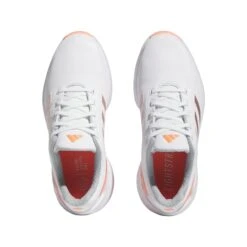 ADIDAS Women's ZG23 Spiked Golf Shoe - White/Peach 8 ADIDAS Women's ZG23 Spiked Golf Shoe - White/Peach -Best Golf Peach 2