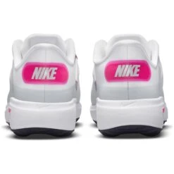 Nike Women's React Ace Tour Spikeless Golf Shoe - White/Pink -Best Golf Pink 17