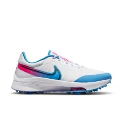 Nike Air Zoom Infinity Tour NXT% Spikeless Golf Shoe - White/Blue/Pink