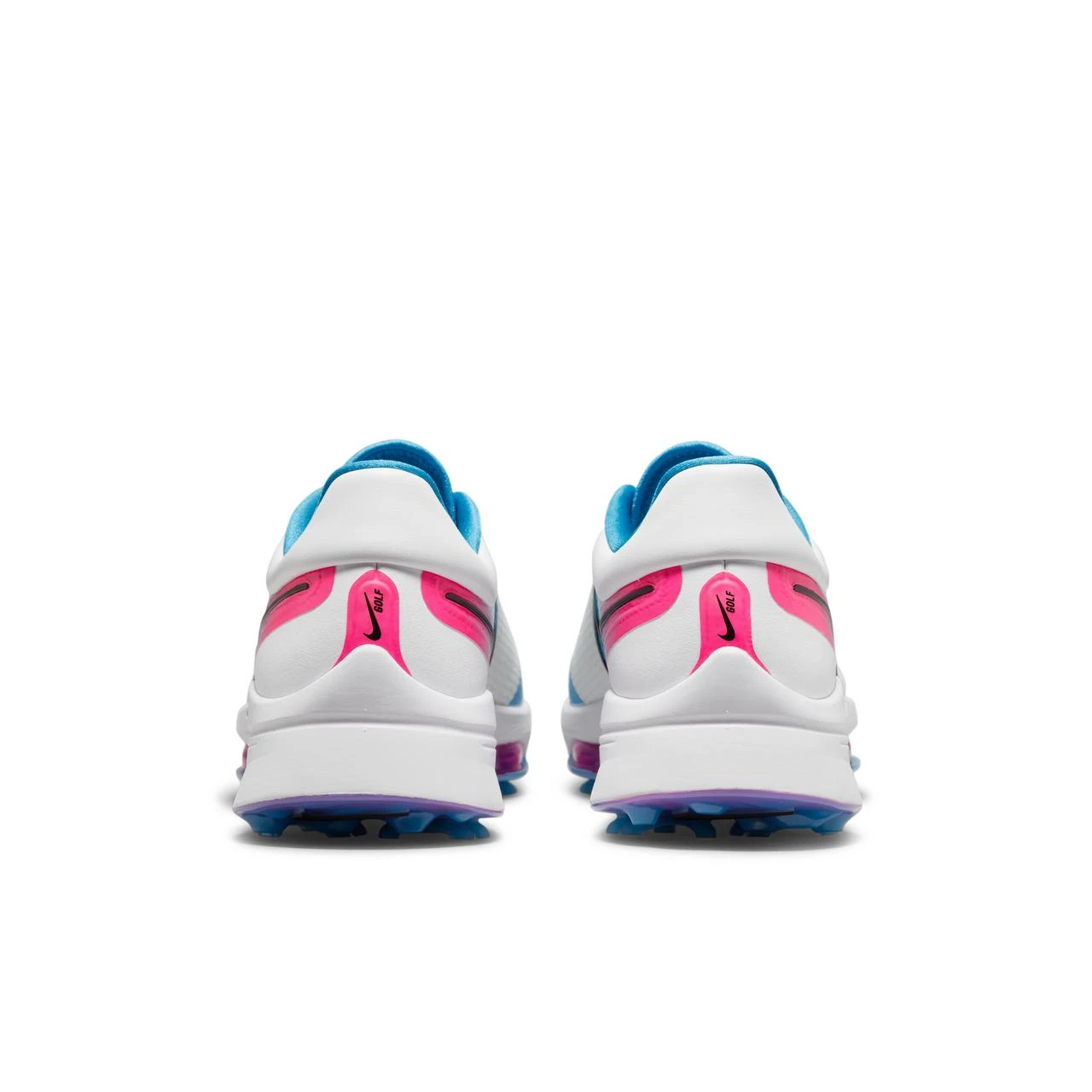 Nike Air Zoom Infinity Tour NXT% Spikeless Golf Shoe - White/Blue/Pink 7 Nike Air Zoom Infinity Tour NXT% Spikeless Golf Shoe - White/Blue/Pink - Image 7