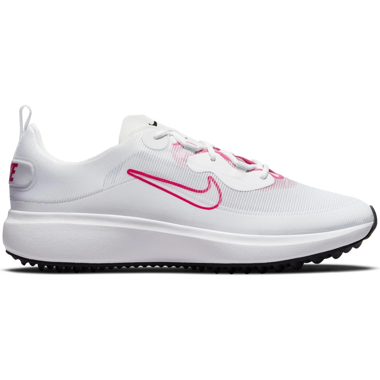 Nike Women's Ace Summerlite Spikeless Golf Shoe - White/Pink 1 Nike Women's Ace Summerlite Spikeless Golf Shoe - White/Pink