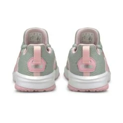 Puma Junior Fusion EVO Spikeless Golf Shoe - Grey/Pink -Best Golf Pink 52