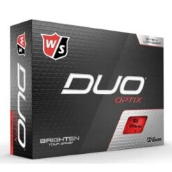 Wilson Prior Generation - Duo Optix Golf Balls - Red
