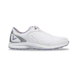 Callaway Women's Coronado V2 Spikeless Golf Shoe - White/Purple